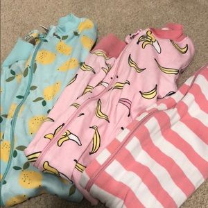 Bundle of 3 pairs of Hanna Anderson PJs